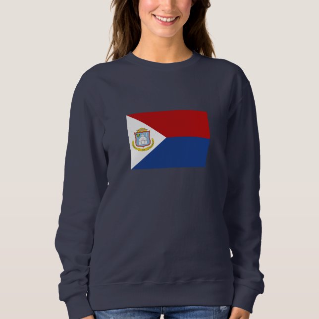 Moletom Sint Maarten Flag (Frente)
