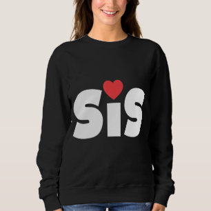 Moletom Sis Sister Big Little Love