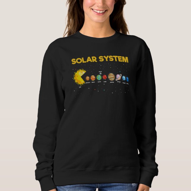 Moletom Sistema Solar Astronomia Espacial Matchi (Frente)