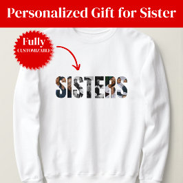 Moletom Sisters Photo Collage Basic Sweatshirt