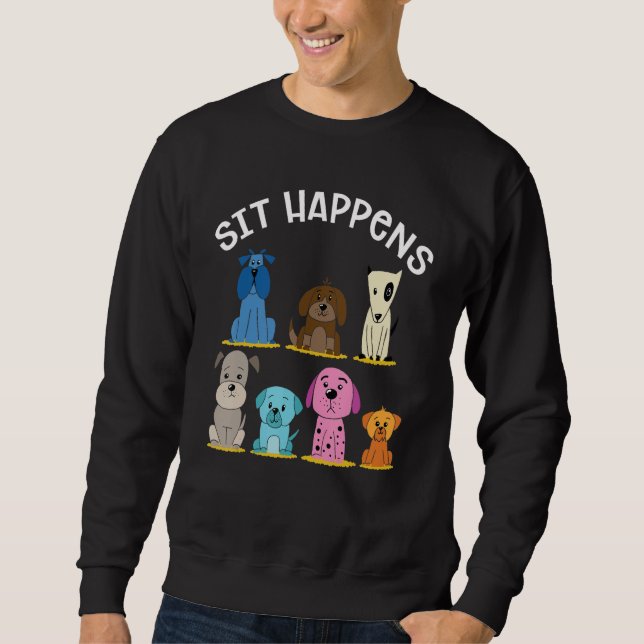 Moletom Sit happens (Frente)