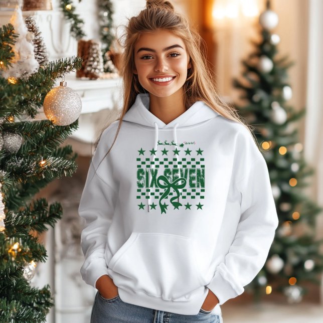 Moletom Six Seven Retro Christmas Santa Sleigh Ho Ho Ho (Criador carregado)
