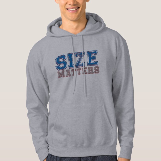 Moletom Size Matters - Você Sabe Que Sim (Frente)