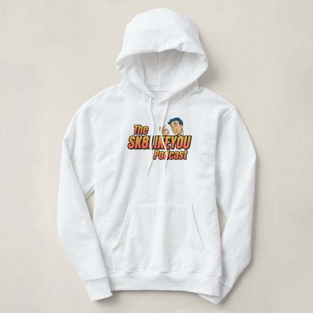 Moletom SK8LIKEyou Podcast 'My Episode Hoodie' (Frente do Design)