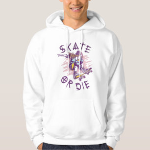 Moletom Skate ou morrer Skateboarder Girl