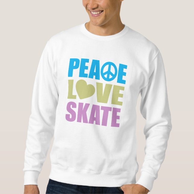Moletom Skate Peace Love (Frente)