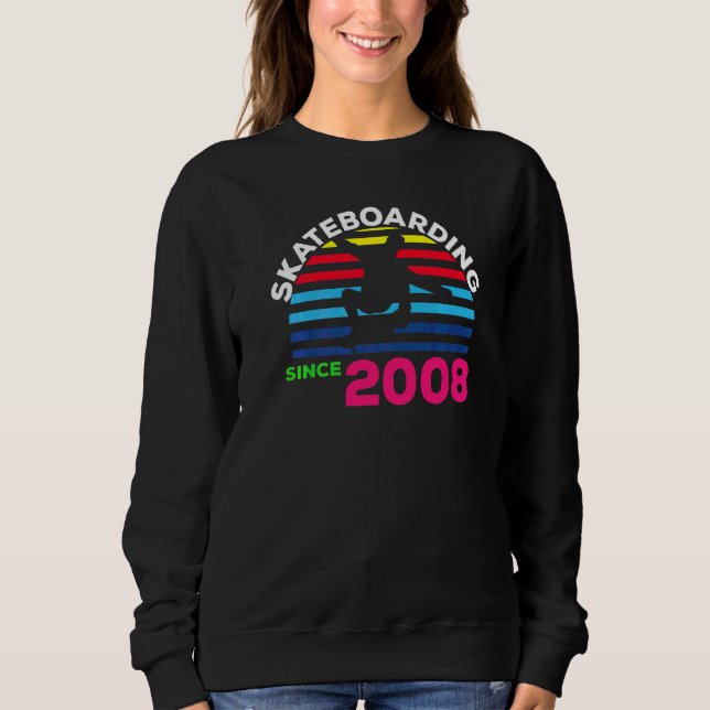 Moletom Skate Vintage Sunset Desde 2008 (Frente)