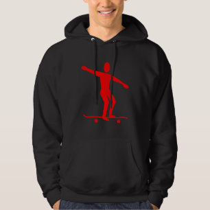 Moletom Skateboard - Vermelho