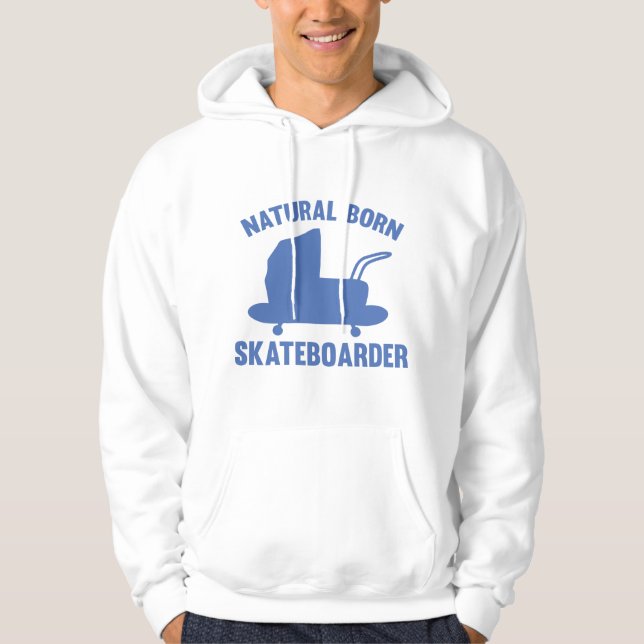 Moletom Skateboarder Nascer natural (Frente)