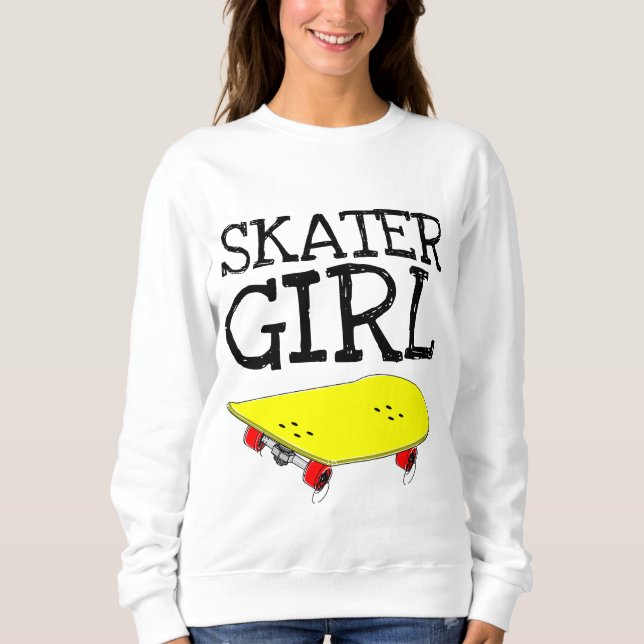 Moletom SKATEBOARDER SKATEBOARDING T-Shirts (Frente)