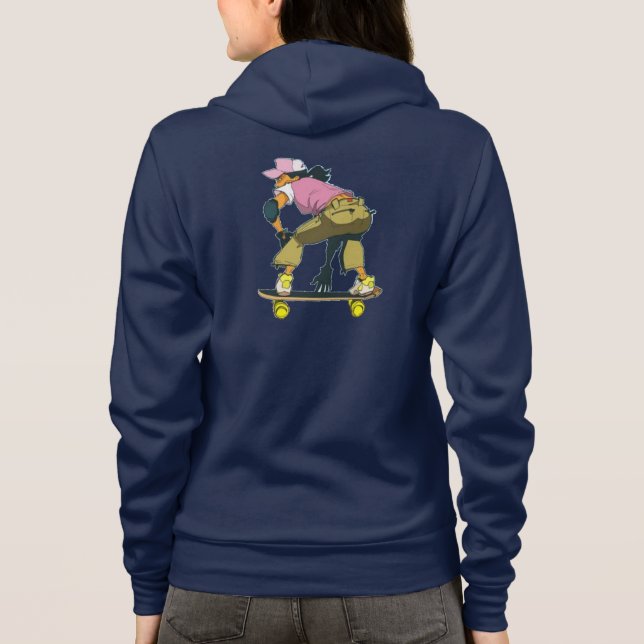 Moletom Skater Girl In Motion (Verso)