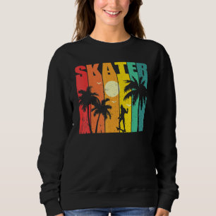 Moletom Skater Girl Vintage Sunset Skate