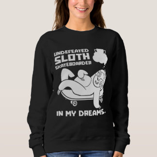 Moletom Skater Skateboarding Skateboarder Skateboard Sloth