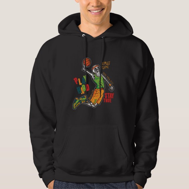 Moletom Skeleton Bebendo Café Skype (Frente)