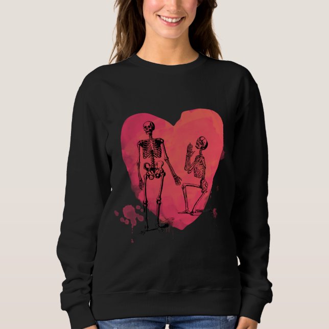 Moletom Skeleton Love (Frente)