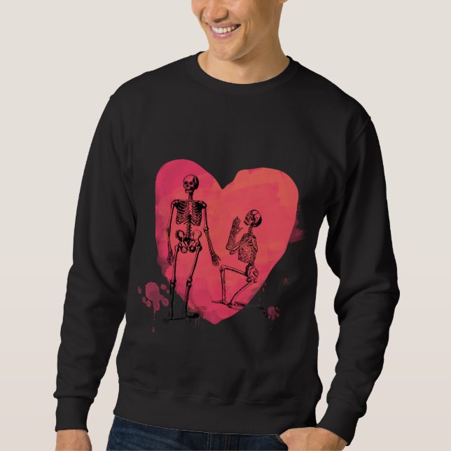 Moletom Skeleton Love (Frente)
