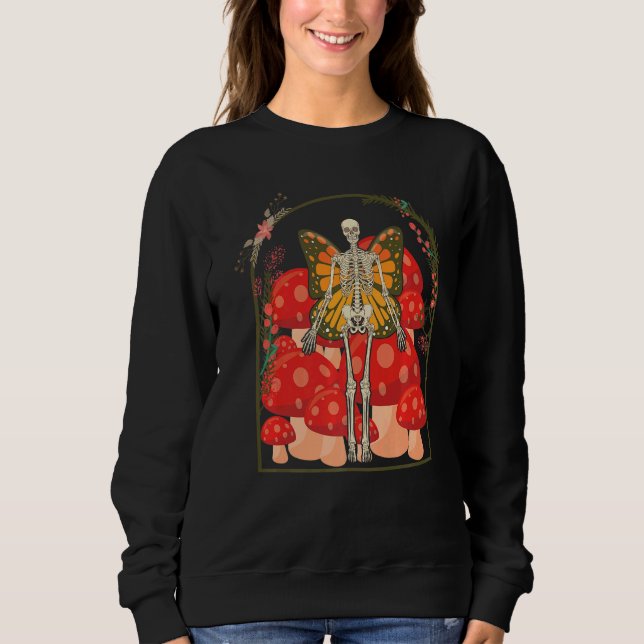 Moletom Skeleton Mushroom Naturcore (Frente)