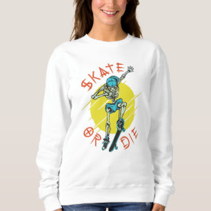 Moletom Skeleton Skateboarder