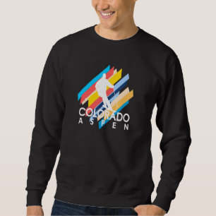 Moletom Ski Aspen Vintage Retro 60s Aspen Colorado Único