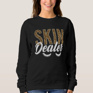 Moletom Skin Dealer Leopard Skin Estheticista Skincar
