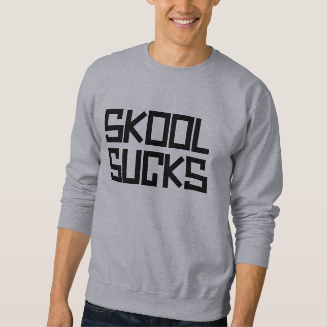 Moletom Skool suga a camisola (Frente)