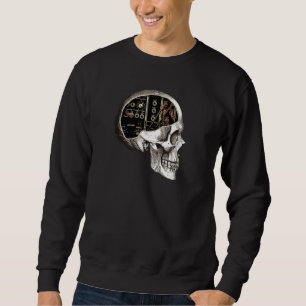Moletom Skull Do Sintetizador Modular Analógico Para O Ner