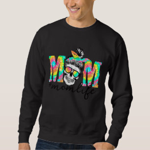 Moletom Skull Mãe Life Mama Bad Mães Club