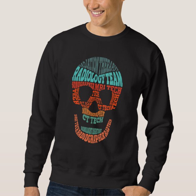 Moletom Skull Radiologic Technologist Week RT Radiology So (Frente)