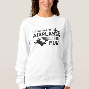 Moletom Skydive Skydive Jump Plane Ideia Gift