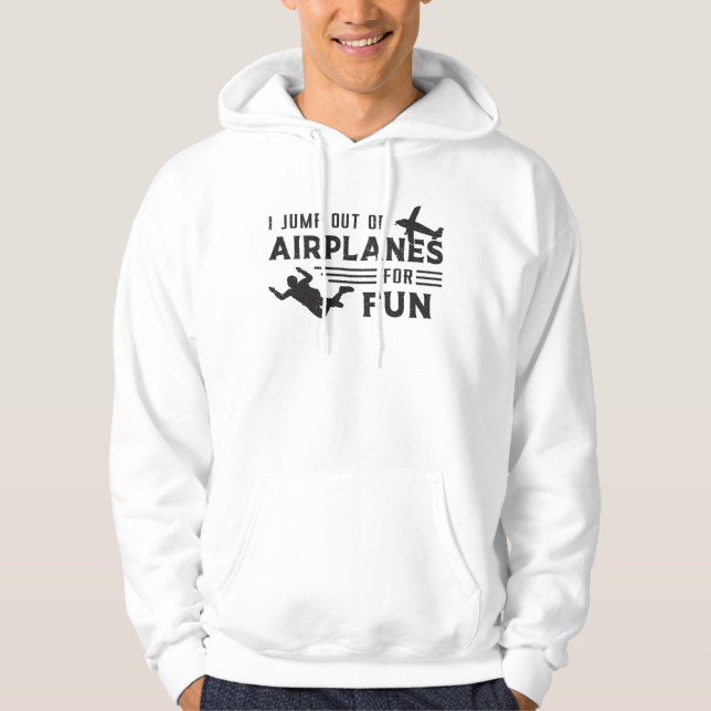 Moletom Skydive Skydive Jump Plane Ideia Gift (Frente)
