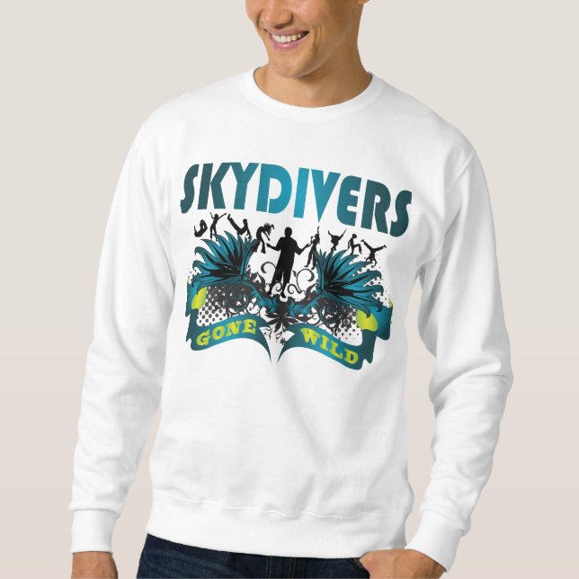 Moletom Skydivers idos selvagens (Frente)