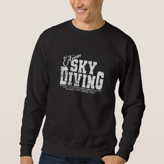 Moletom Skydiving Extreme Sky Diving Premium (Frente)