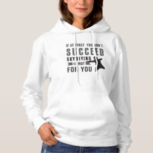 Moletom Skydiving Parachuting Skydiver Funny Idea
