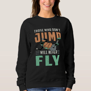 Moletom Skydiving Skydive Jump Retro Engraçado Presente