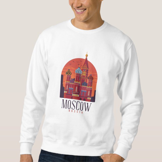 Moletom Skyline Rússia (Frente)