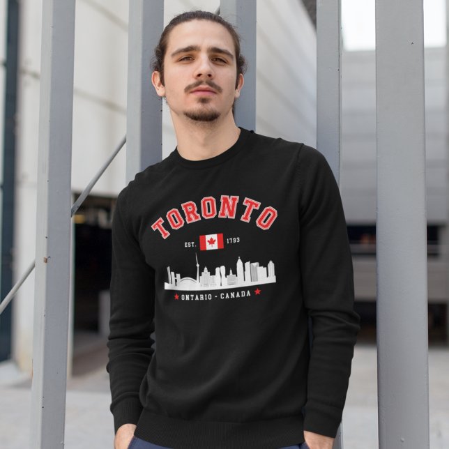 Moletom Skyline View of Toronto, Canada (Criador carregado)