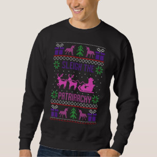 Moletom Sleigh, O Feminismo Patriarcado Meme Feio