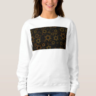 Moletom SlipperyJoe's Hanukkah-themed Star David artistic