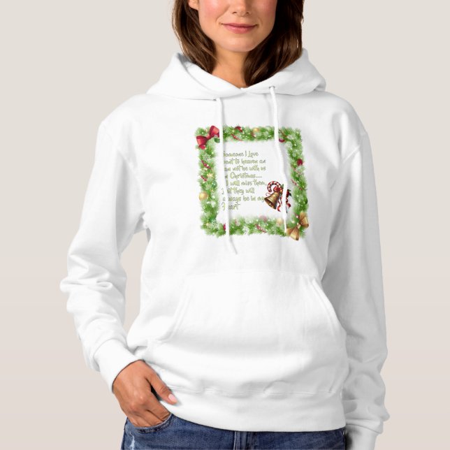Moletom Slogan de Natal (Frente)