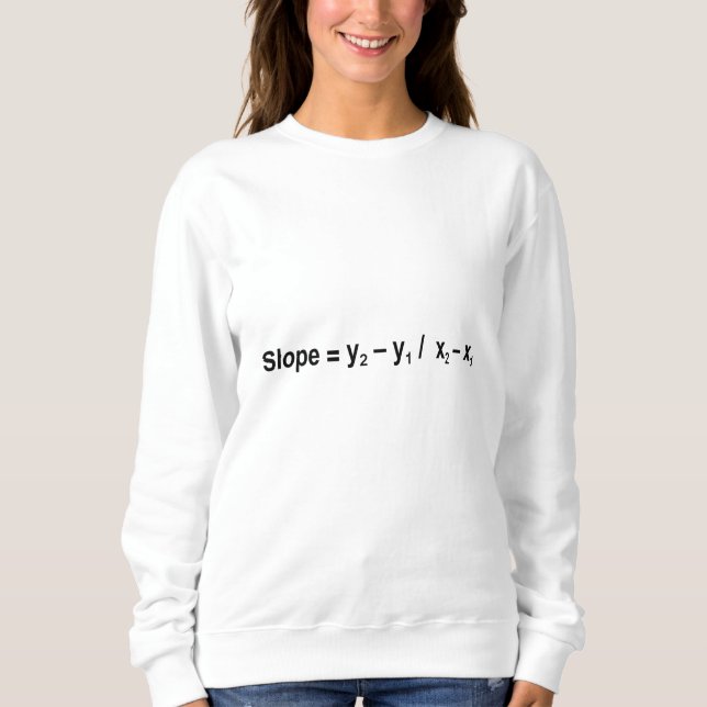 Moletom Slope Formula Math Mathematical Physics (Frente)