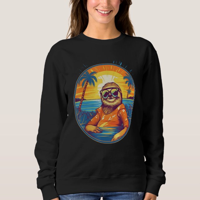 Moletom Sloth   Animal Men Women Kids 9 (Frente)