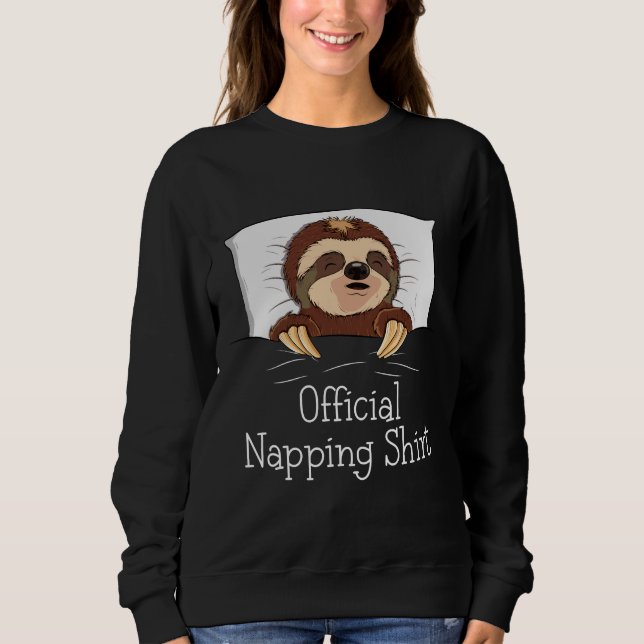 Moletom Sloth de Dormência Oficial (Frente)