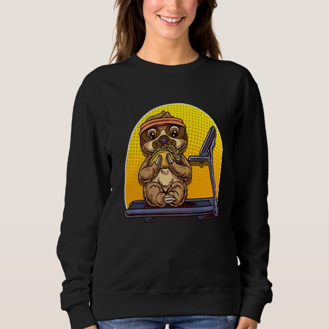 Moletom Sloth Gym Lazy Workout (Frente)