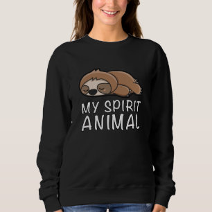 Moletom Sloth Lazy Sloths Animal Cansado Dormindo Ideia