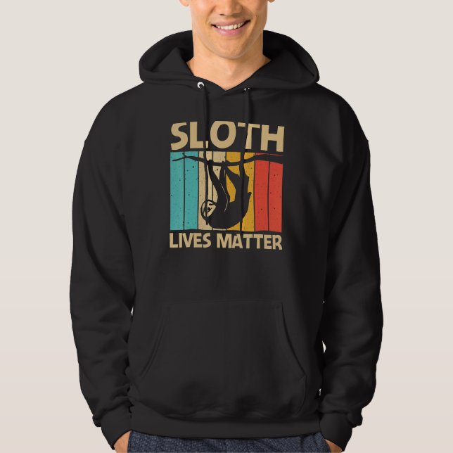 Moletom Sloth Para Homens Preguiçosos Animais (Frente)
