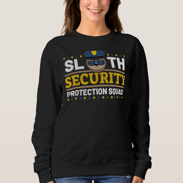 Moletom Sloth Security Protection Squad Symbol Pai Brothe (Frente)