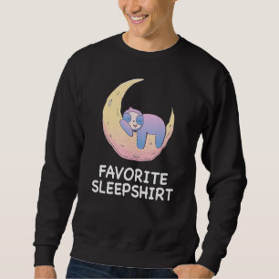 Moletom Sloth Sloths Nap Dormindo Pajama Moon Nightning