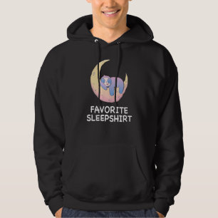 Moletom Sloth Sloths Nap Dormindo Pajama Moon Nightning