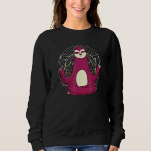 Moletom Sloth Yoga I Meditação Esportes de Meditação Yogaf