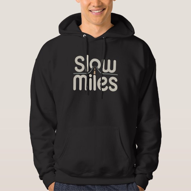Moletom Slow Miles Travel T-Shirt | Calm Adventure  (Frente)
